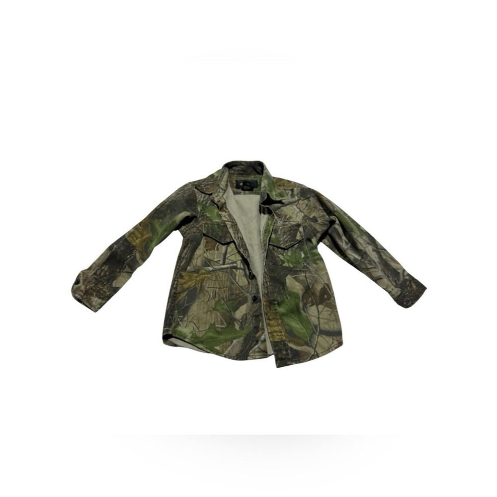 RedHead Real Tree Camo Printed Casual Lightweight Shacket